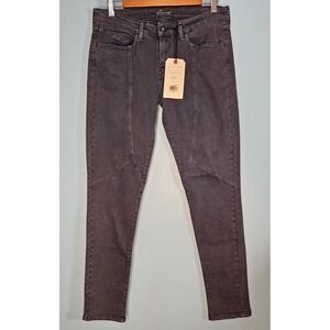 NWT Levis Black Denim Mid Rise Skinny Legging Jegging Jeans Women's Size 30